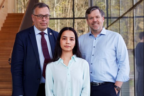 Anders Brolin, Zahra Baneen och Daniel Söderberg.