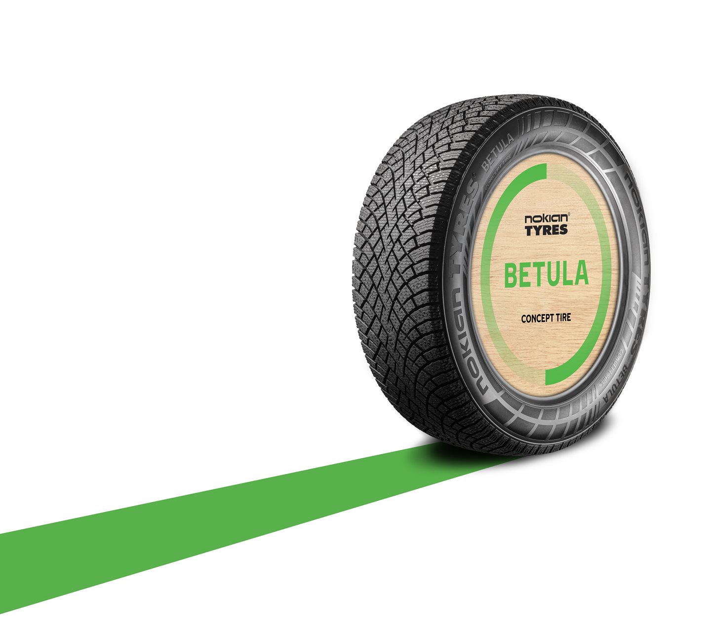 Nokians Konceptda╠Êck Med Reselos Material Foto Nokian Tyres